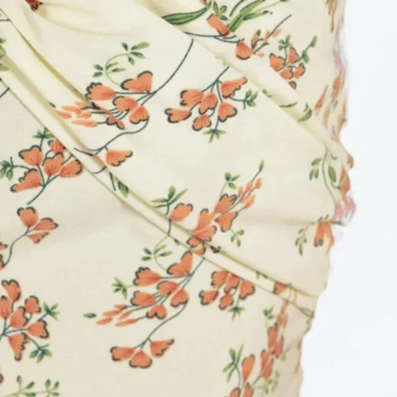 NWT Princess Polly Irena Strapless Floral Mini Dress Size 10 - Picture 5 of 8